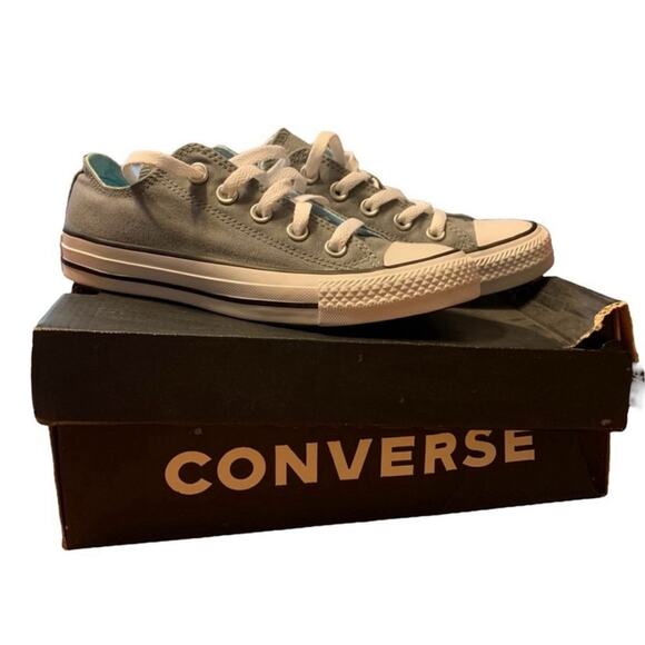 Converse All Star Madison Ox Gray Canvas Low Top Sneakers Women’s 5 NIB - Picture 3 of 8